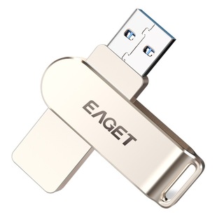 Wholesale USB flash drive Yijie F60 metal rotating 3.0 car 32G high-speed business lettering gift exhibition USB flash disk computer