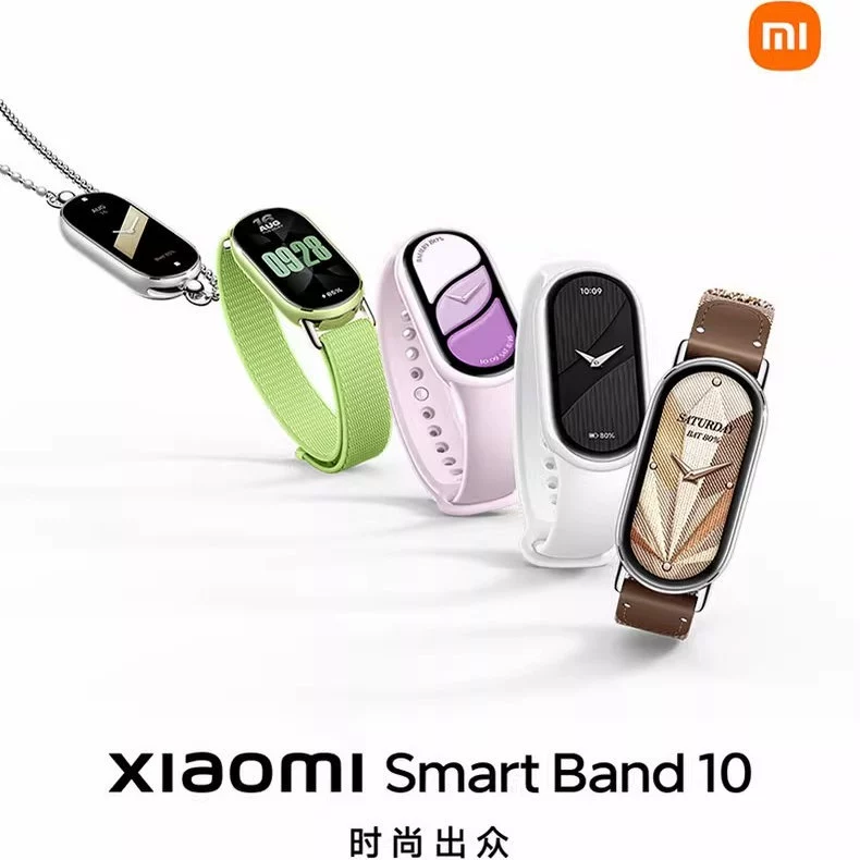Смарт-спорт часы Xiaomi Mi Band 10/NFC версия, шагомер, водонепроницаемые, мониторинг частоты пульса и насыщения крови кислородом, подходящие для оплаты