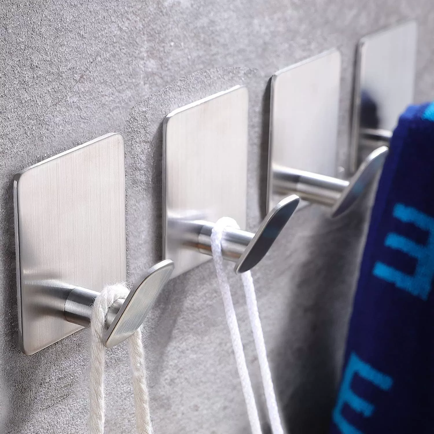 Cross -border peasted tongue hook stainless steel hook sticky hook hook linked bathroom hook kitchen hook hook nail hook thumb hook