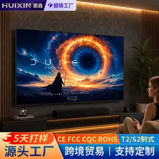 定制外贸防爆电视机32/50/43寸4K网络家用tv超高清LCD液晶显示器