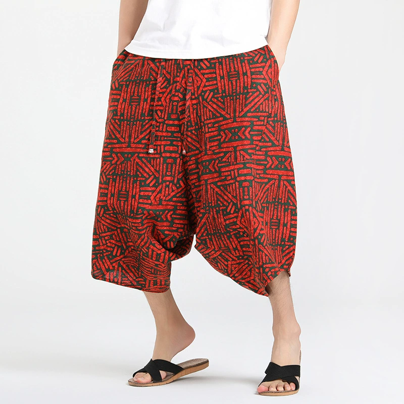 2025 новых брюк в китайском стиле больших размеров, дешёвые мешковатые брюки, дропшипинг электронной коммерции