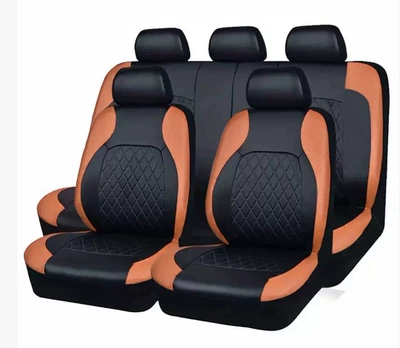 Universal seat cover — cushion wishebay Amazon cross-border - orange-nine-piece-set-universal