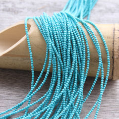 綠松石圓珠234小圓珠散珠手鍊項鍊耳飾流蘇胸針手工配件