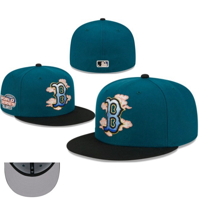Suministro de fábrica al por mayor parche bordado gorra de béisbol gorra conmemorativa bordado lateral gorra de tamaño gorra ajustada gorra Fitted Hat