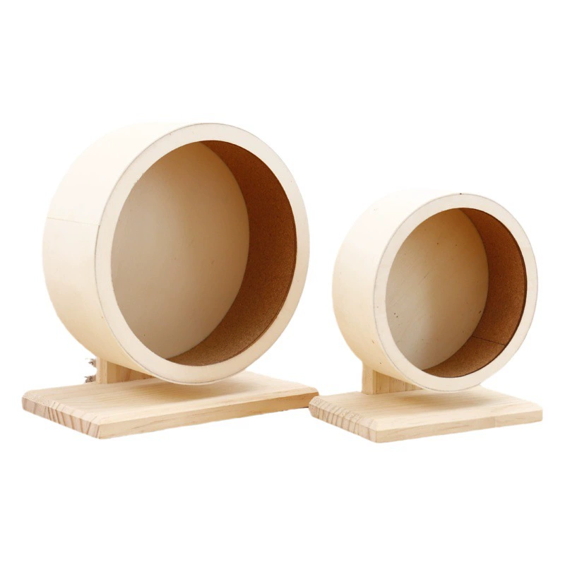 Быстросъемное деревянное игрушечное гусеничное колесо для хомяка, универсальное колесо, хомяк, беговое колесо, ролик для хомяка, беговая рама, бесшумный ходьба