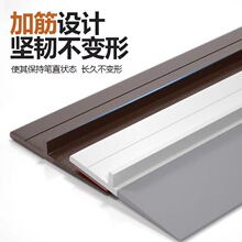 门底门缝密封条降噪防蚊虫室内门木门胶条缝隙自粘防风条