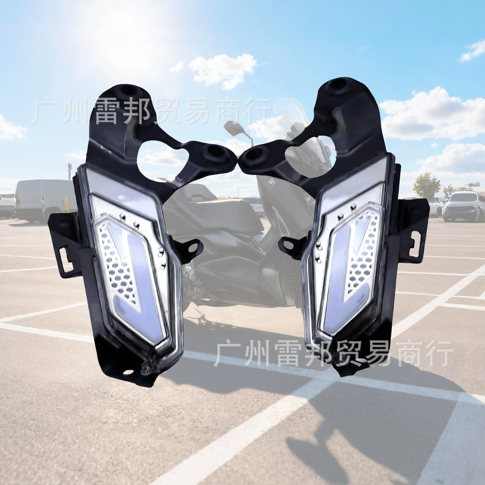 Применимо Yamaha XMAX300 поворотный свет модифицированный APP Регулируемый сигнал поворотный свет в сборке текущей дневной свет