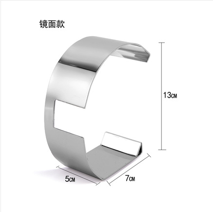 G-word 브러시 실버 벨트 랙