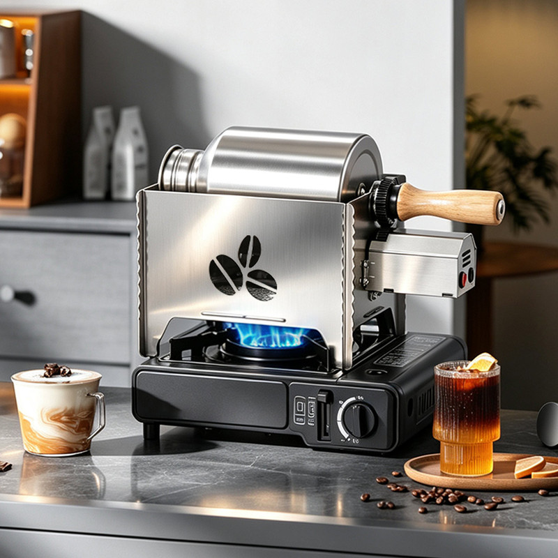 Source Factory Chang Xiaole X13 Direct Fire Coffee Bean Roaster 250g Japanese-Style Rotary Roaster Coffee Bean Roasting Machine Source Factory Chang Xiaole X13 Direct Fire Coffee Bean Roaster 250g Japanese-Style Rotary Roaster Coffee Bean Roasting Machine
