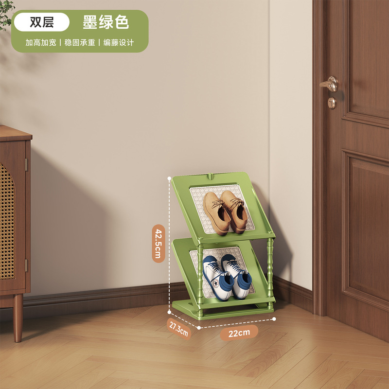 宿舍收纳架家用门口多层小窄架租房简易室内鞋子储物鞋柜极简设计|undefined