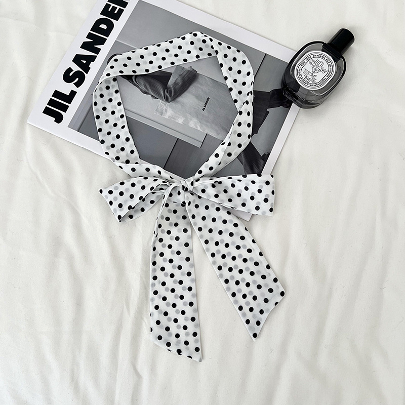 Una larga bufandas de seda punto de onda personalizado muestra rápida velocidad de envío de gran descuento flotante fábrica de fuente personalizada exclusiva