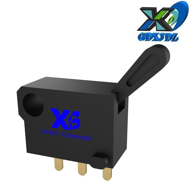 电器复位开关三脚  小家电行程检测开关 无声复位按压开关