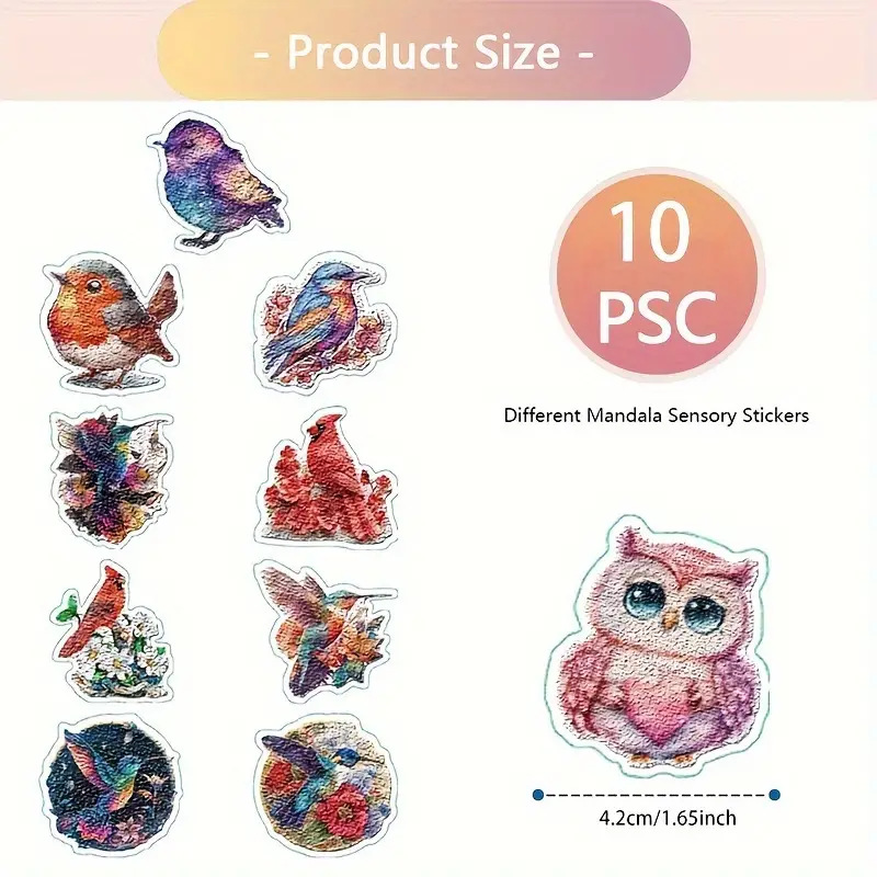 자갈 동물 시리즈(10개 모델), 10개 세트