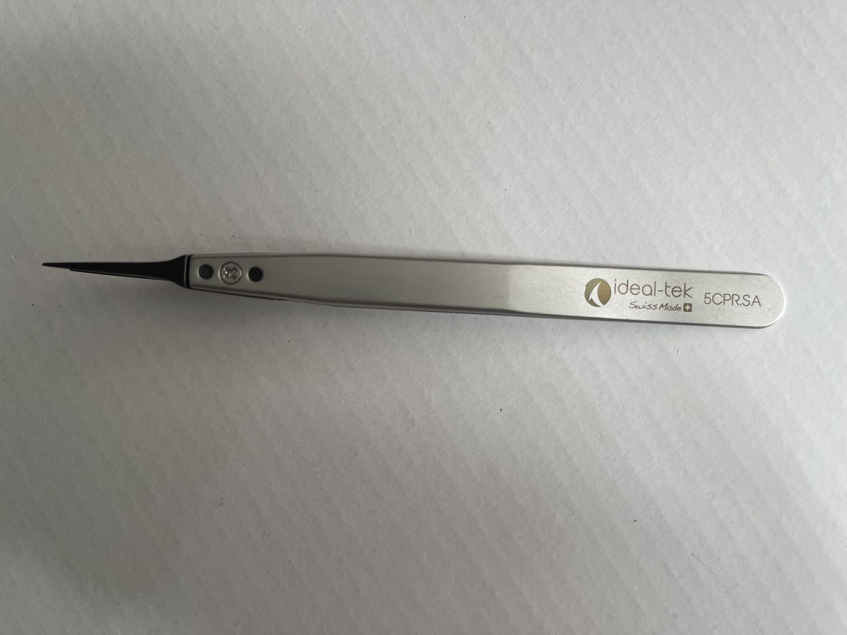 ideal-tek镊子5CPR.SA 耐高温可换头镊子 微电子组装镊子