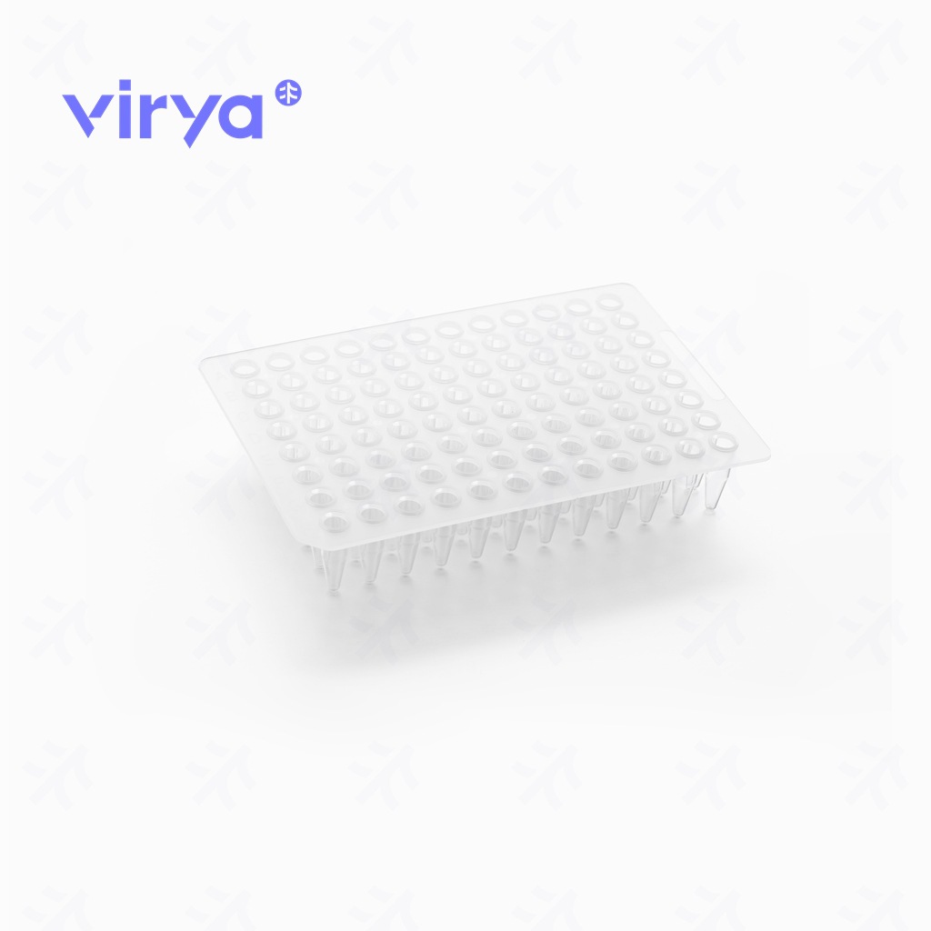 3340101viryaPCR封板膜 压敏透明100个/盒一次性塑料盒装封口膜