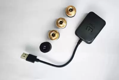 Car USB Tire Pressure Monitoring System Tpms Android Navigation Tire Pressure Wireless Monitor Built-In Tire Pressure Detection (Tire pressure monitoring system) - external-all-copper