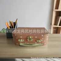 Производство детей diy ручной роспись чемодан подарочная коробка для учащихся начальной школы развивающие игрушки канцелярские цветные коробки