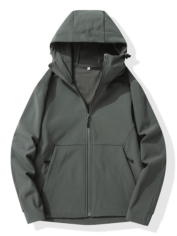 Hombres y mujeres al aire libre chaqueta de asalto de cáscara blanda chaqueta deportiva chaqueta de montaña chaqueta impermeable