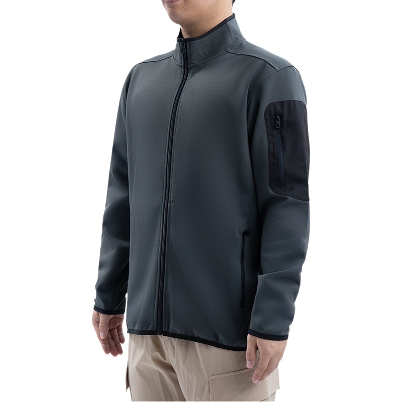 Niaojia mismo estilo Otoño e Invierno nuevos hombres chaqueta casual deportes multi-Bolsillo superior maduro slim fit chaqueta de negocios