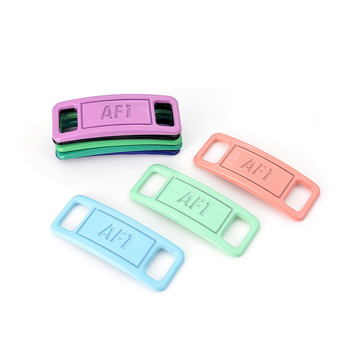 AF1 metal color shoelace buckle, suitable for Air Force One, AJ sneakers, sports shoes, Iron Brand shoe logo accessories decoration