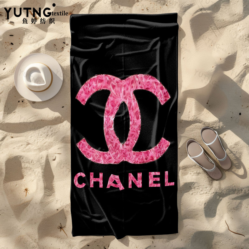 Fashionable Trendy Brand Printed Beach Towel, Quick-Drying, Water-Absorbent, Microfiber Bath Towel, Portable for Swimming and Beach Use, Unisex Fashionable Trendy Brand Printed Beach Towel, Quick-Drying, Water-Absorbent, Microfiber Bath Towel, Portable for Swimming and Beach Use, Unisex