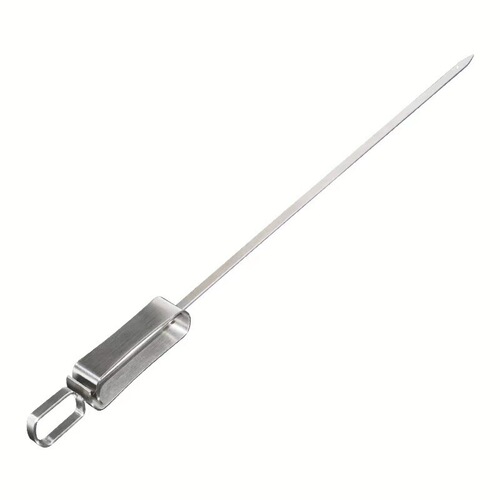 Meigo stainless steel barbecue tool BBQ grilled chicken wing needle flat metal kebab bag set batch