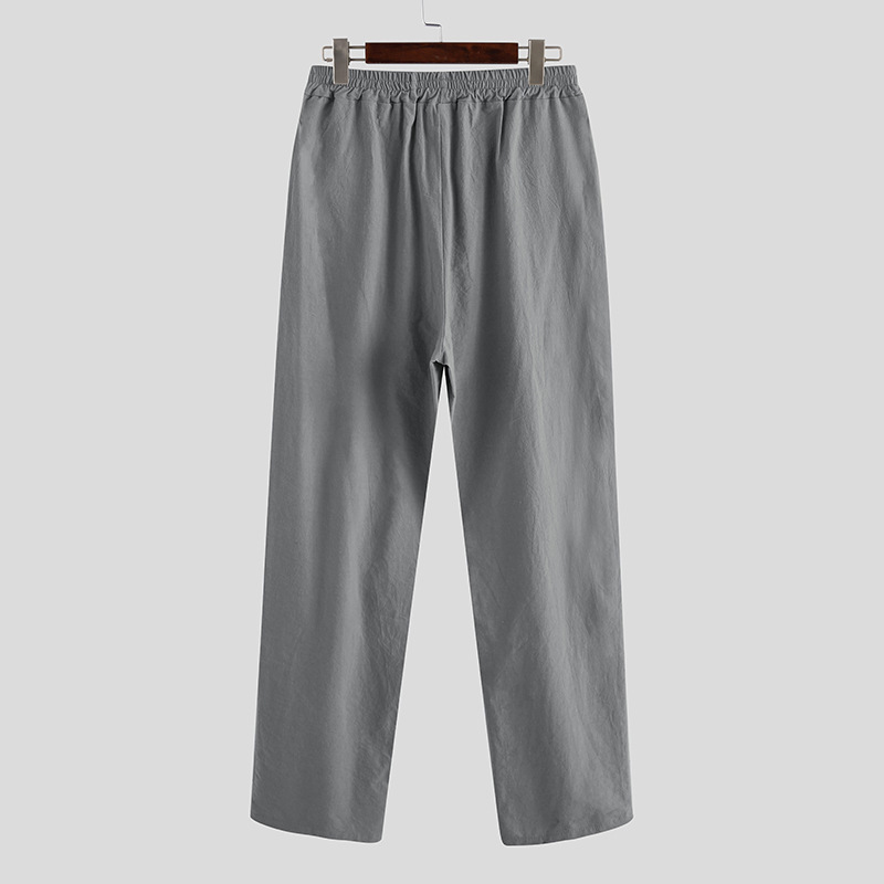 Men's Solid Color Pants Sets Men's Clothing display picture 15
