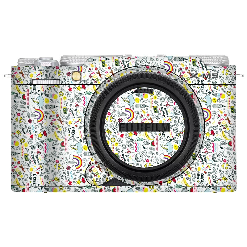 漫步驴 Подходящая для камеры Fuji X-M5 матовая защитная пленка на корпус, защитная наклейка Fujifilm XM5