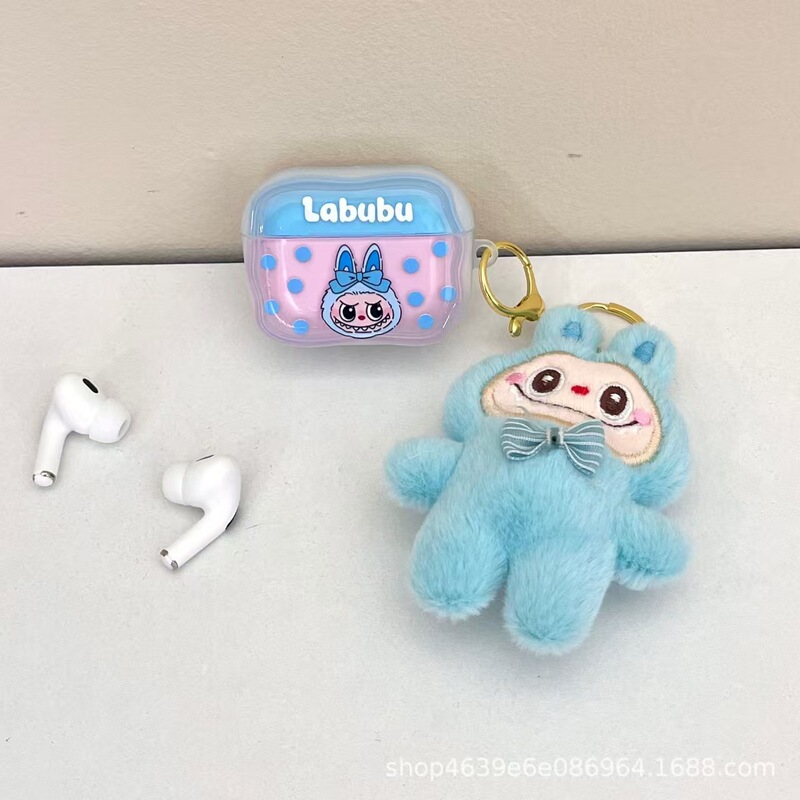 外国貿易新しいラブブディディグリーワイヤレス Bluetooth ヘッドセット漫画人形人形ペンダント人気のスポーツヘッドセット|undefined