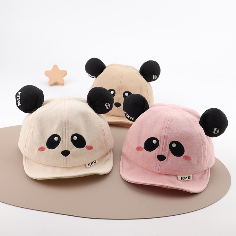 Sombrero para bebés primavera y otoño delgado para niños adorables gorra de lengua de pato adorable gorra solar transpirable para bebés