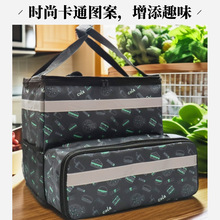 工厂现货双肩披萨外卖包便携外卖箱大容量加厚保温包deliverybag