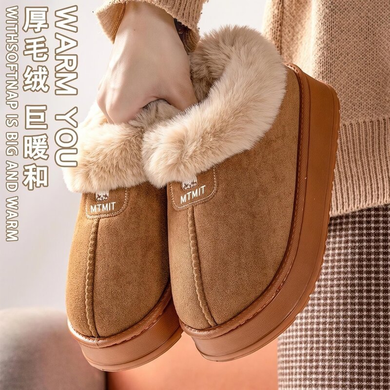 跨境棉鞋女大码女靴防寒保暖中老年棉靴高帮女鞋加绒加厚雪地靴|undefined