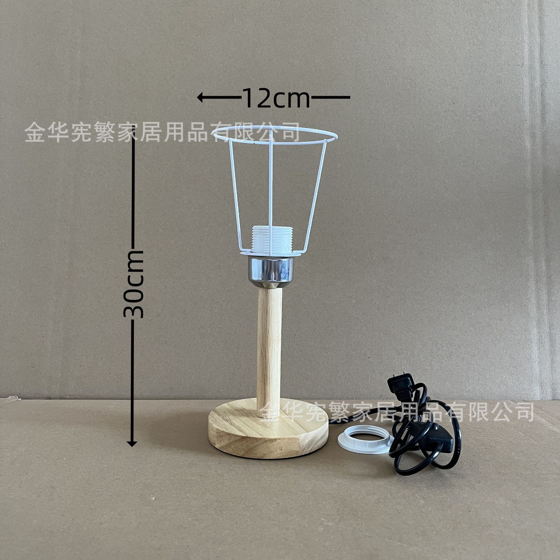 단일 원형 철 프레임 12개 + 높은 통나무 베이스 21개