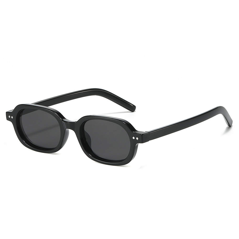 2025 European And American Style Foreign Trade Designer New Unisex Oval Small Frame Sun Protection Sunglasses_voghion.com
