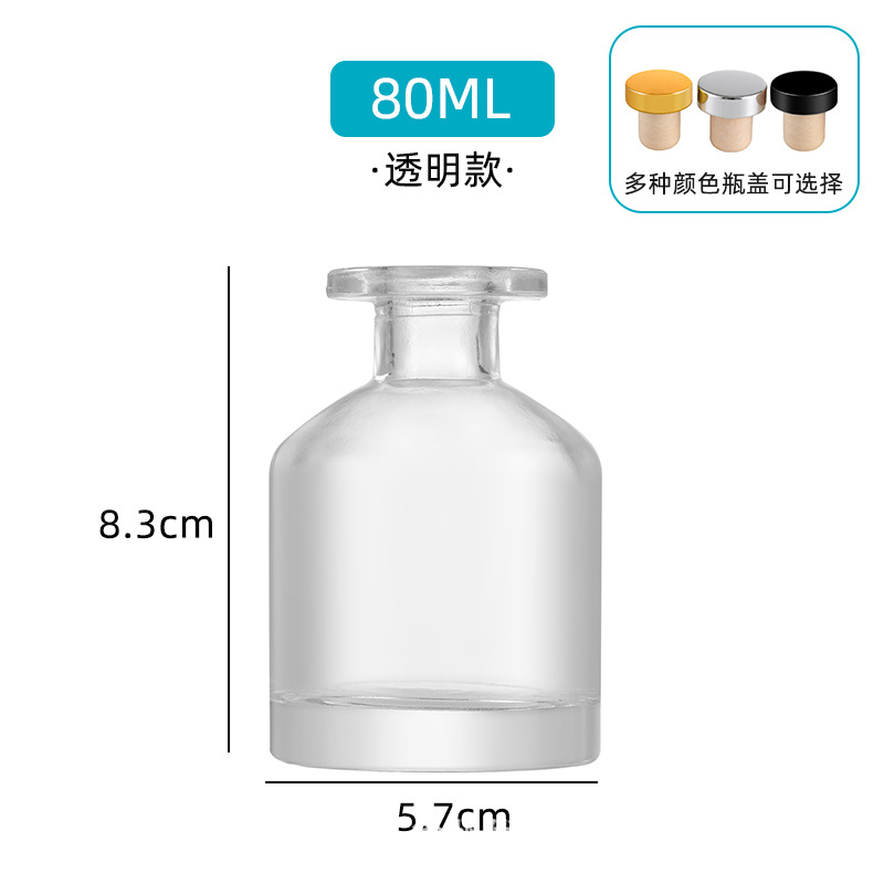80ml 투명 모델(캡 제외);.