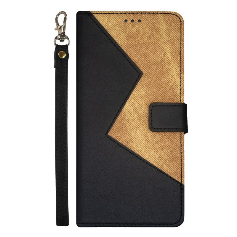 For Samsung Galaxy A05 Splicing Bracket Protective Cover Samsung A05S Mobile Phone Case Flip Leather Case
