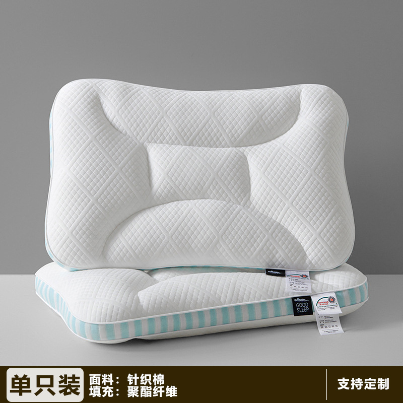 枕コア頸椎サポート睡眠枕ホームメーカー卸売カスタマイズされたシングルパーティション非崩壊シングル全頭|undefined