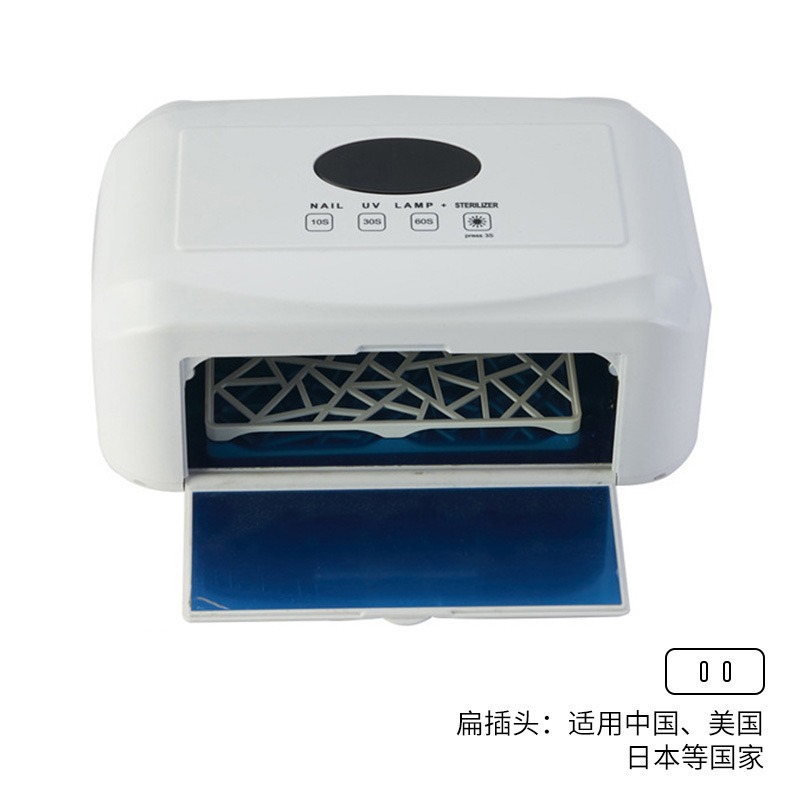 Lámpara de Uñas de 80W para Venta al por Mayor, Fuente de Luz Dual, Sensor Inteligente, Lámpara de Fototerapia, Secado Rápido de Gel, Máquina de Uñas