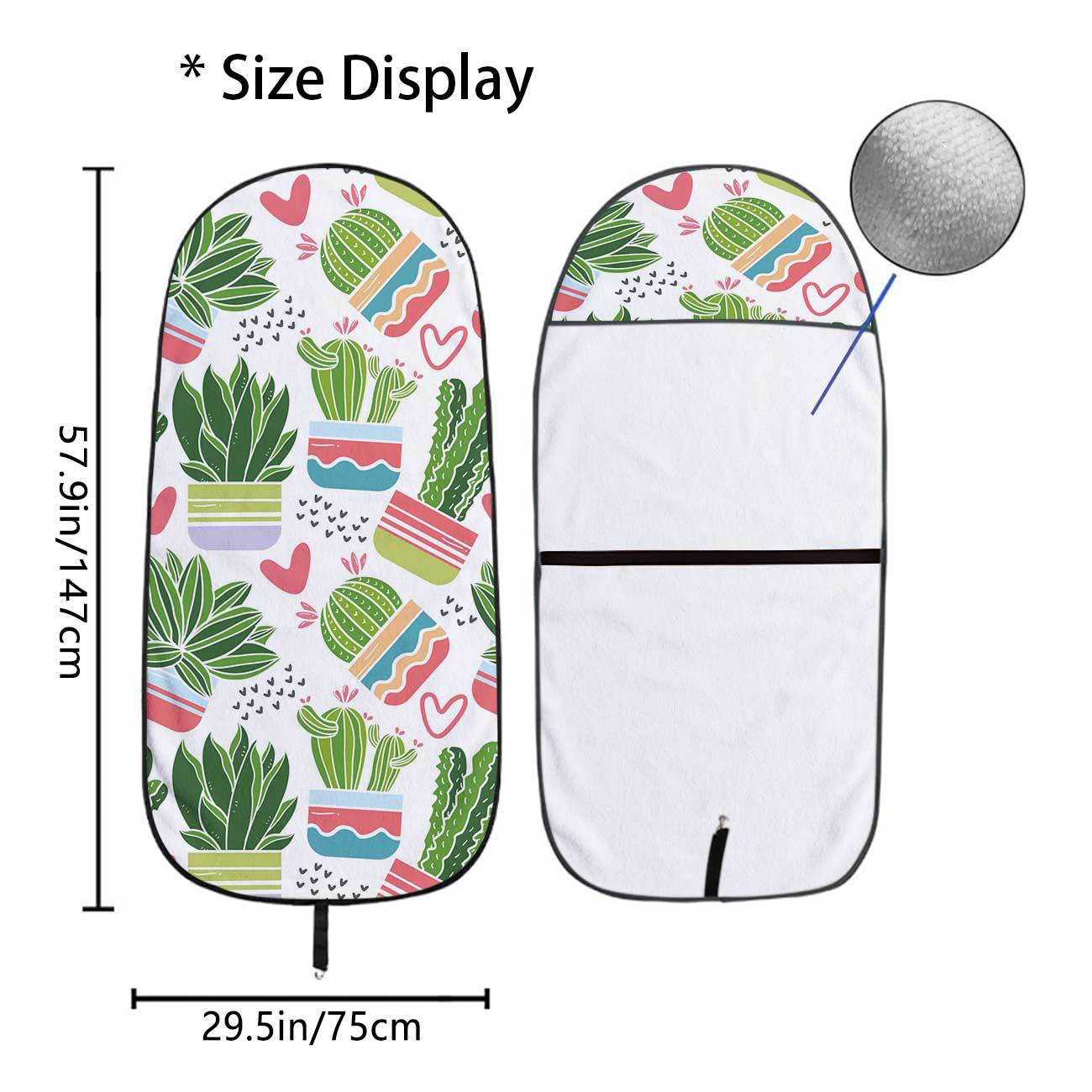 Car seat towel cover front seat protector suitable for gym and exercise, universal for all seasons, car use 96