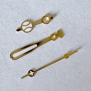 NH35 silver watch needle three-pin green luminous suitable for installation Japan NH35/364R/7s movement