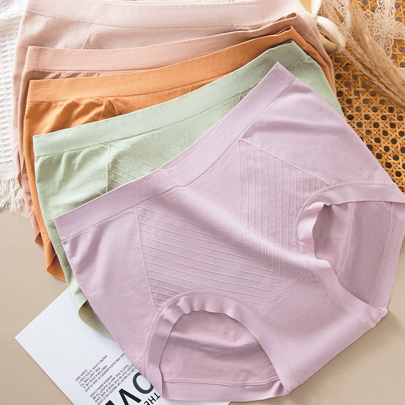 Большие размеры поставляют цельные женские трусы для полных девочек с высокой талией, мягкое эластичное удобное нижнее белье из ниток для женщин