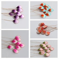 工場直販シルク手作り絞りベルベットフラワー半完成品ヘアピン装飾 diy ジュエリーアクセサリー卸売