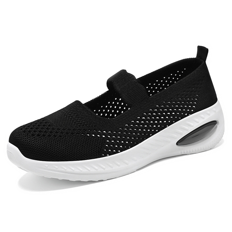Zapatos de mujer, suela suave, pies no cansados, nuevos zapatos de tela viejos transfronterizos de verano, zapatos de madre cómodos y transpirables para mujer image 10