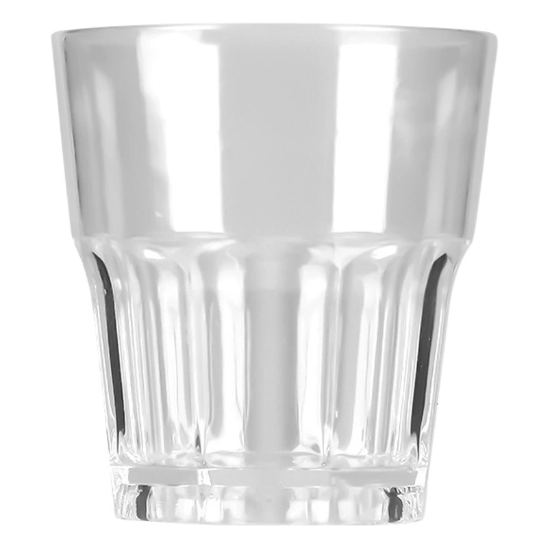 Восьмиугольная чашка KTV бар коммерческий анти-капля прозрачное стекло ПК пластик маленький стеклянный акриловый пивной стакан оптом