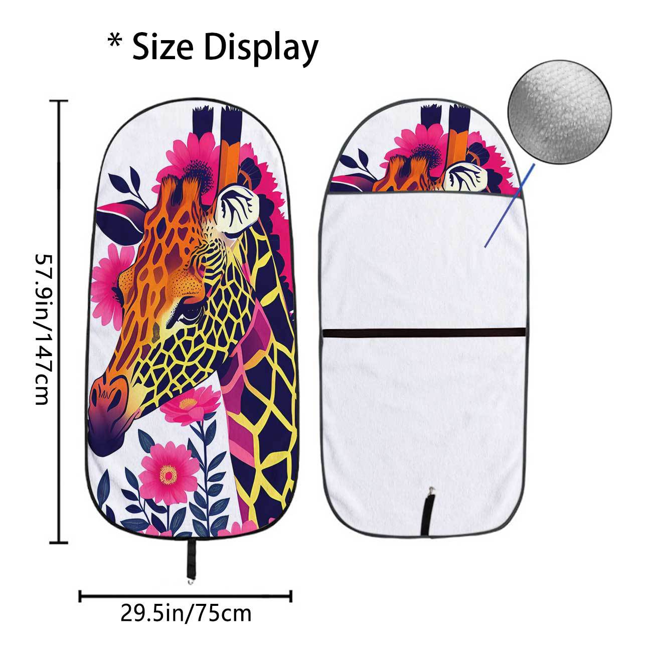 Car seat towel cover front seat protector suitable for gym and exercise, universal for all seasons, car use 44