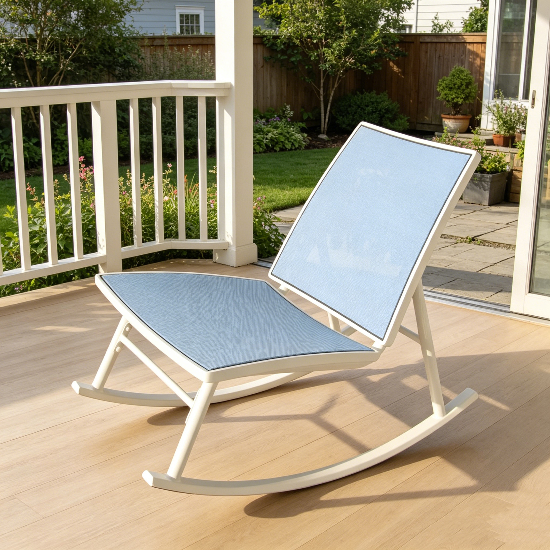 Silla al aire libre balcón patio impermeable aleación de aluminio villa de ocio al aire libre piscina cama de protección solar playa doméstica