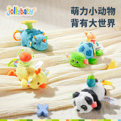 Jollybaby新生児赤ちゃん早教知育なだめぬいぐるみ赤ちゃん転楽玩具