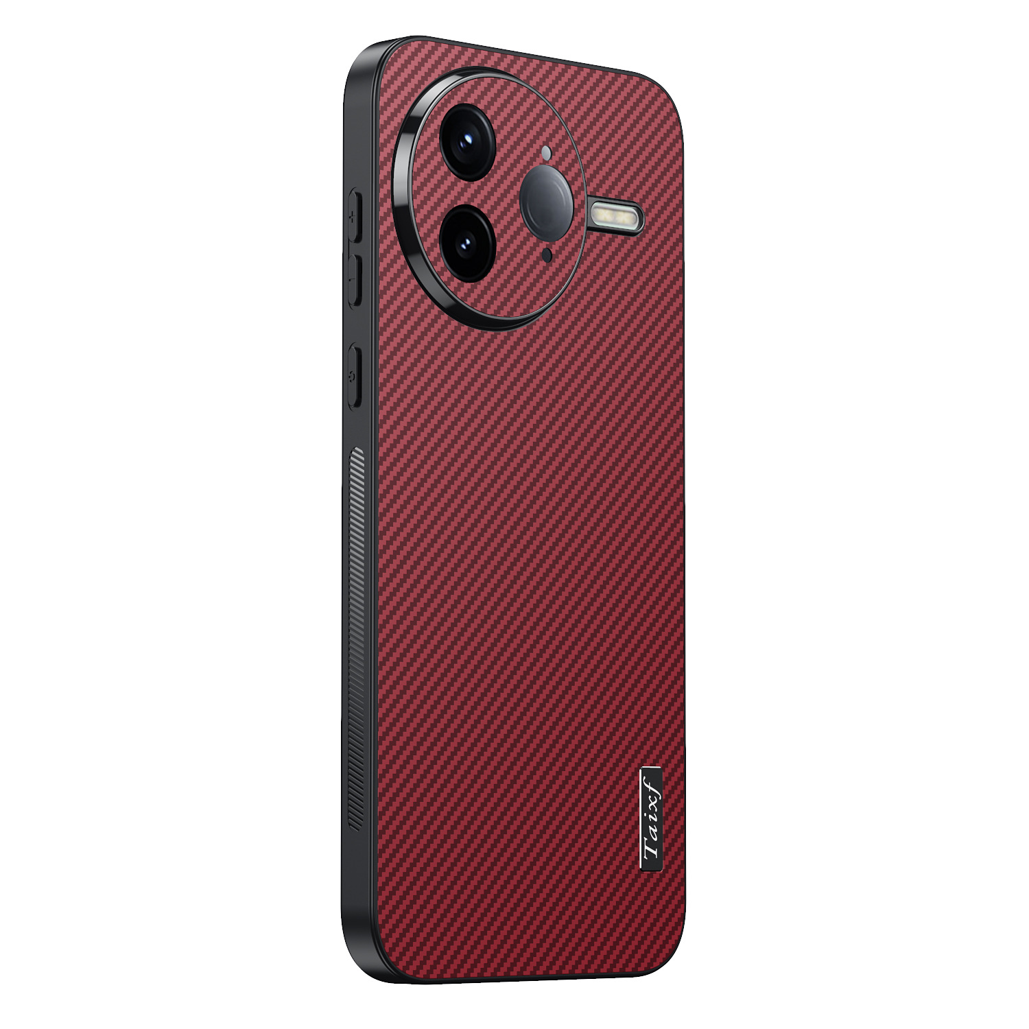 Funda para teléfono móvil con patrón de fibra de carbono Redmi Turbo4Pro, lente de orificio fino esmerilado, cubierta protectora anti-caída y anti-huellas dactilares image 6