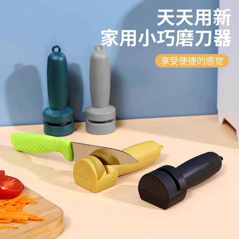 Cuchillo de afilado herramienta de afilado rápida de cocina de tijeras de corte de cuchillo de cocina afilado de piedra estante fijador de pared