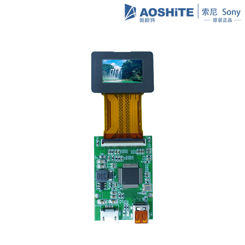 ECX335B 0.71英寸微型硅基oled屏1920×1080高亮单目小显示屏模块
